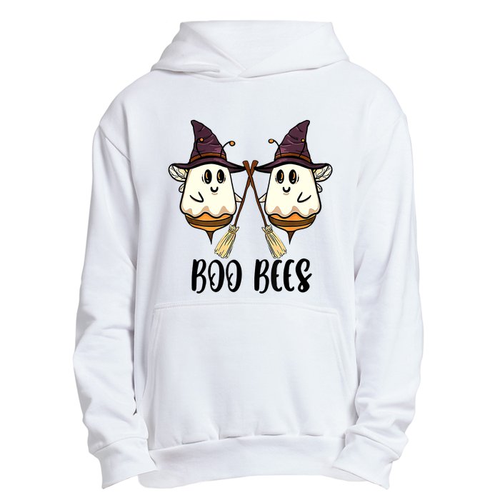 Boo Bees Couples Witch Halloween Costume Ghost Funny Urban Pullover Hoodie