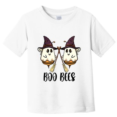 Boo Bees Couples Witch Halloween Costume Ghost Funny Toddler T-Shirt