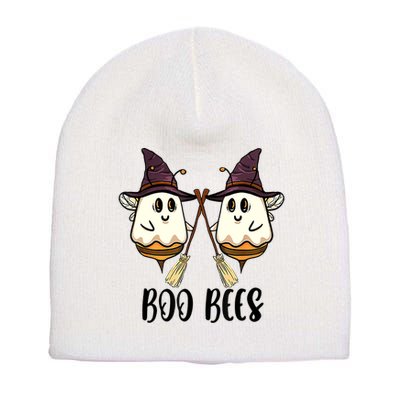 Boo Bees Couples Witch Halloween Costume Ghost Funny Short Acrylic Beanie