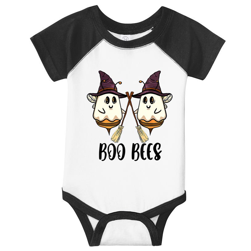 Boo Bees Couples Witch Halloween Costume Ghost Funny Infant Baby Jersey Bodysuit