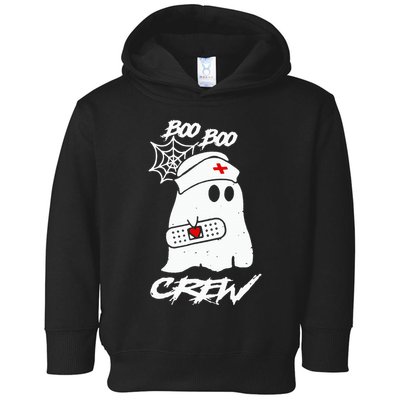 Boo Boo Crew Nurse Ghost Funny Halloween Costume Nursing Toddler Hoodie