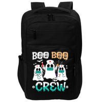 Boo Boo Crew Nurse Halloween Ghost Costume Women Impact Tech Backpack