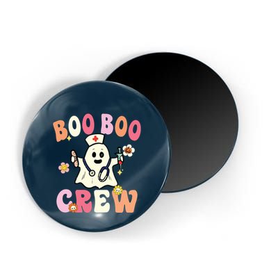 Boo Boo Crew Nurse Ghost Funny Halloween Costume For Women Magnet