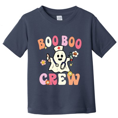 Boo Boo Crew Nurse Ghost Funny Halloween Costume For Women Toddler T-Shirt