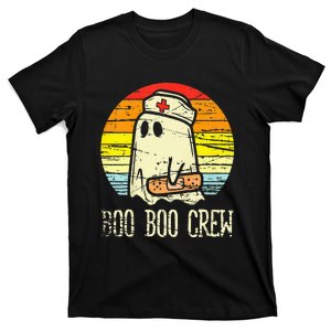 boo boo crew nurse halloween nurses rn ghost T-Shirt