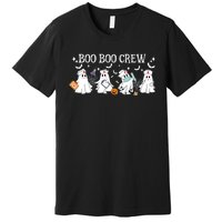 Boo Boo Crew Nurse Ghost Nursing Halloween Spooky Nurse Premium T-Shirt