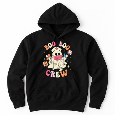 Boo Boo Crew Halloween Ghost Nurse Hoodie