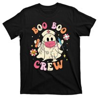 Boo Boo Crew Halloween Ghost Nurse T-Shirt