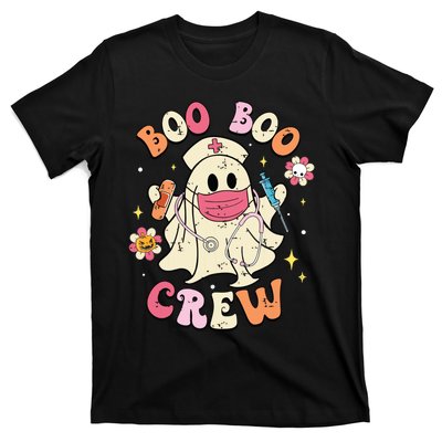 Boo Boo Crew Halloween Ghost Nurse T-Shirt