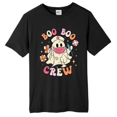 Boo Boo Crew Halloween Ghost Nurse Tall Fusion ChromaSoft Performance T-Shirt