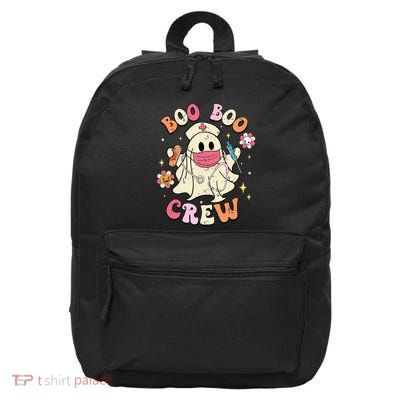 Boo Boo Crew Halloween Ghost Nurse 16 in Basic Backpack