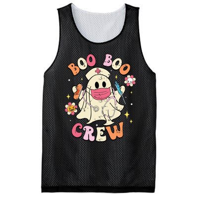 Boo Boo Crew Halloween Ghost Nurse Mesh Reversible Basketball Jersey Tank