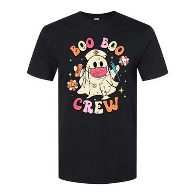 Boo Boo Crew Halloween Ghost Nurse Softstyle CVC T-Shirt