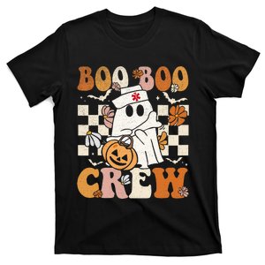 Boo Boo Crew Halloween Nurse Ghost Paramedic Emt Ems T-Shirt