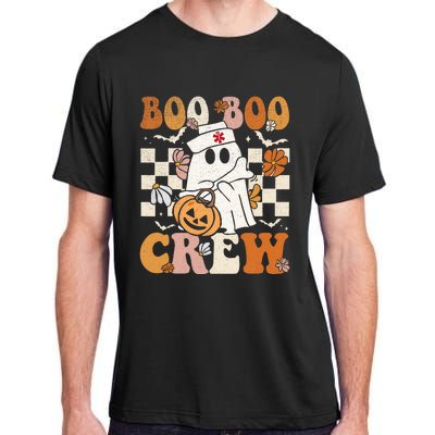 Boo Boo Crew Halloween Nurse Ghost Paramedic Emt Ems Adult ChromaSoft Performance T-Shirt