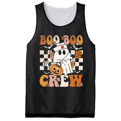 Boo Boo Crew Halloween Nurse Ghost Paramedic Emt Ems Mesh Reversible Basketball Jersey Tank