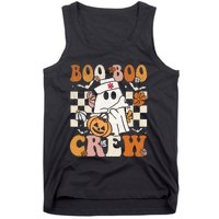 Boo Boo Crew Halloween Nurse Ghost Paramedic Emt Ems Tank Top