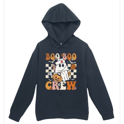 Boo Boo Crew Halloween Nurse Ghost Paramedic Emt Ems Urban Pullover Hoodie