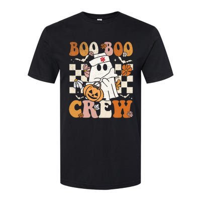 Boo Boo Crew Halloween Nurse Ghost Paramedic Emt Ems Softstyle® CVC T-Shirt