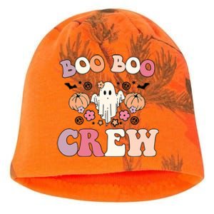 Boo Boo Crew Cute Ghost Funny Nurse Halloween Costume Gift Kati - Camo Knit Beanie