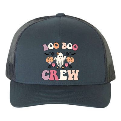 Boo Boo Crew Cute Ghost Funny Nurse Halloween Costume Gift Yupoong Adult 5-Panel Trucker Hat