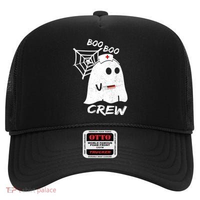Boo Boo Crew Nurse High Crown Mesh Back Trucker Hat