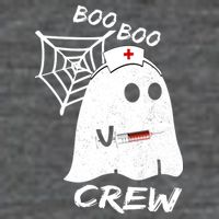 Boo Boo Crew Nurse 7 Panel Mesh Trucker Snapback Hat