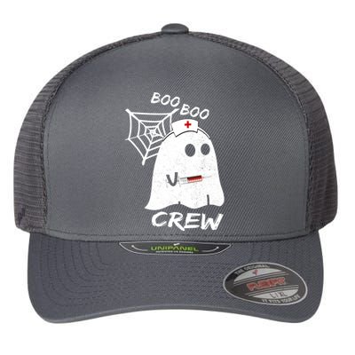 Boo Boo Crew Nurse Flexfit Unipanel Trucker Cap