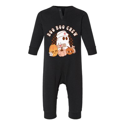 Boo Boo Crew Cute Nurse Halloween Infant Fleece One Piece