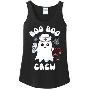 Boo Boo Crew Cute Nurse Ghost Funny Halloween Kids Ladies Essential Tank