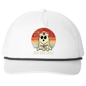 Boo Boo Crew Nurse Halloween Nurse Snapback Five-Panel Rope Hat