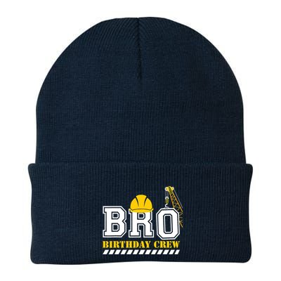 Brother Birthday Crew Construction Birthday Party Beanie