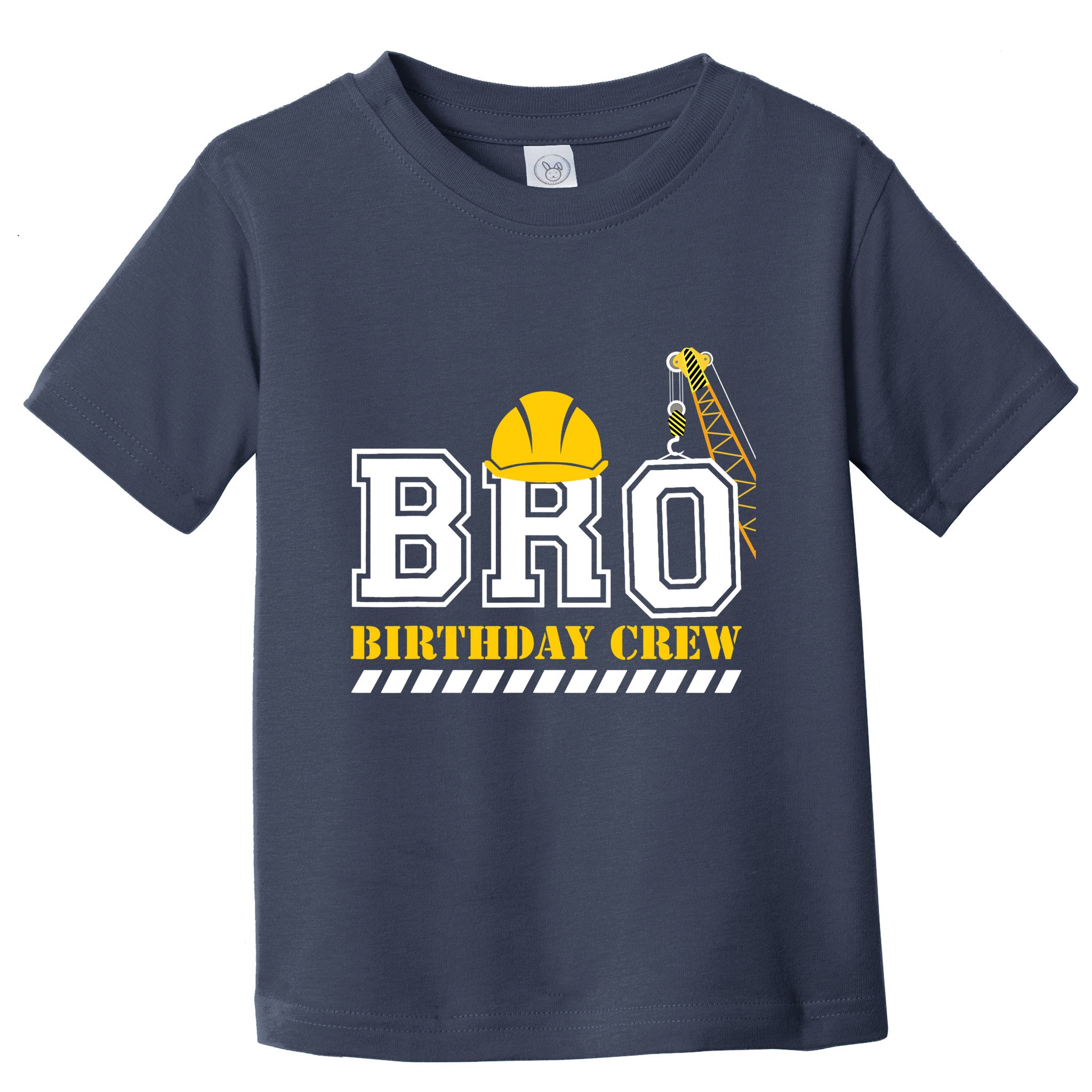 Brother Birthday Crew Construction Birthday Party Toddler T-Shirt