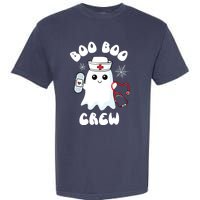 Boo Boo Crew Cute Nurse Ghost Funny Halloween Kids Garment-Dyed Heavyweight T-Shirt