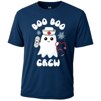 Boo Boo Crew Cute Nurse Ghost Funny Halloween Kids Performance Shirt
