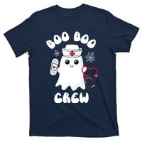 Boo Boo Crew Cute Nurse Ghost Funny Halloween Kids T-Shirt