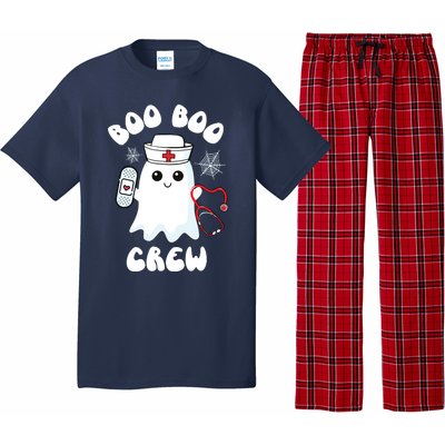 Boo Boo Crew Cute Nurse Ghost Funny Halloween Kids Pajama Set