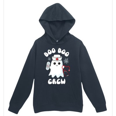 Boo Boo Crew Cute Nurse Ghost Funny Halloween Kids Urban Pullover Hoodie