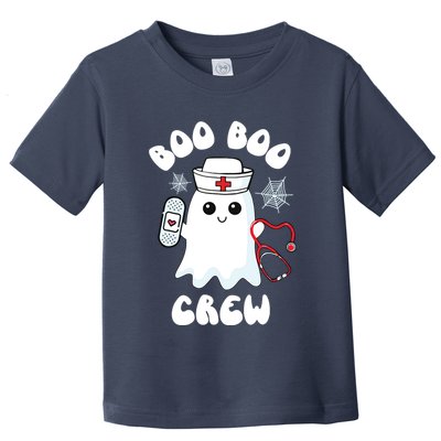 Boo Boo Crew Cute Nurse Ghost Funny Halloween Kids Toddler T-Shirt