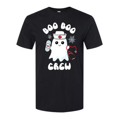 Boo Boo Crew Cute Nurse Ghost Funny Halloween Kids Softstyle CVC T-Shirt