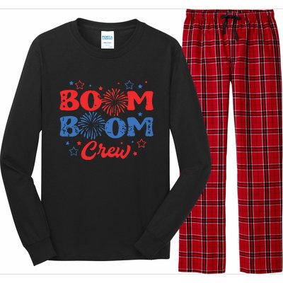 Boom Boom Crew Long Sleeve Pajama Set