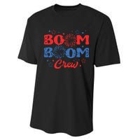 Boom Boom Crew Performance Sprint T-Shirt