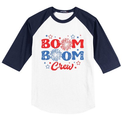 Boom Boom Crew Baseball Sleeve Shirt