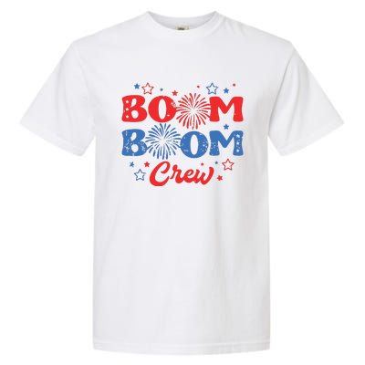 Boom Boom Crew Garment-Dyed Heavyweight T-Shirt