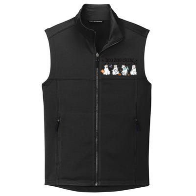 Boo Boo Crew Halloween Ghost Nurse Collective Smooth Fleece Vest