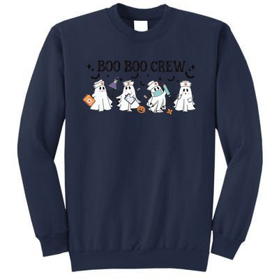 Boo Boo Crew Halloween Ghost Nurse Sweatshirt