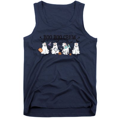 Boo Boo Crew Halloween Ghost Nurse Tank Top