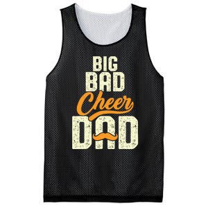 Big Bad Cheer Dad Cheerleading Cheer Dad Fathers' Day Mesh Reversible Basketball Jersey Tank