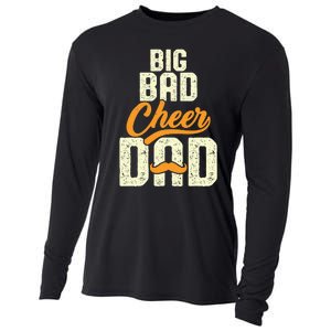 Big Bad Cheer Dad Cheerleading Cheer Dad Fathers' Day Cooling Performance Long Sleeve Crew