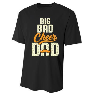 Big Bad Cheer Dad Cheerleading Cheer Dad Fathers' Day Performance Sprint T-Shirt